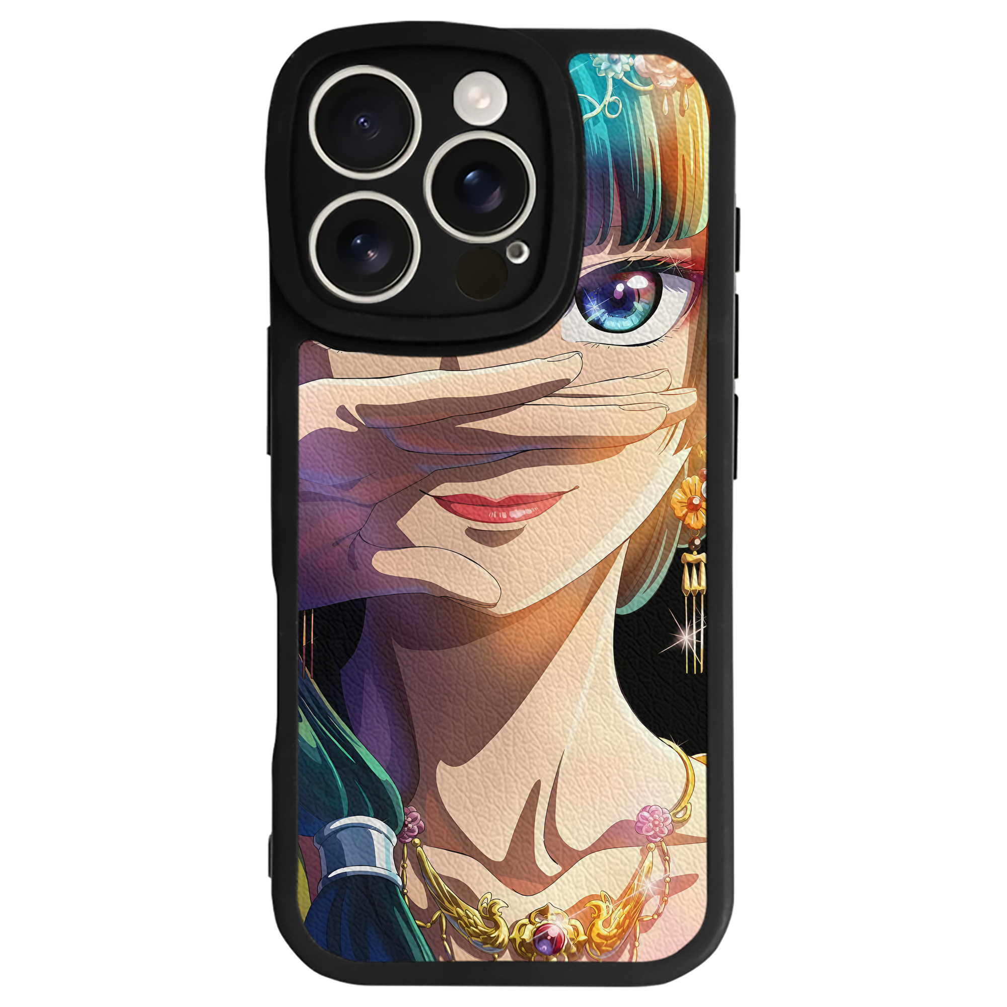（画像用） 薬屋のひとりごと The Apothecary Diaries 【iPhone 16シリーズ対応】シリコンスマホケース（レザー調） 材質：シリコン